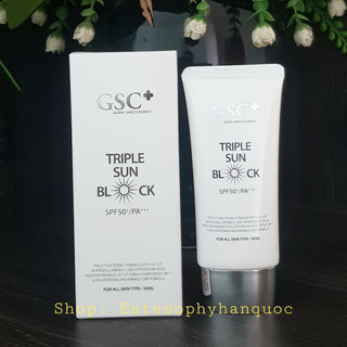 [Chính hãng] Kem chống nắng gsc 50ml