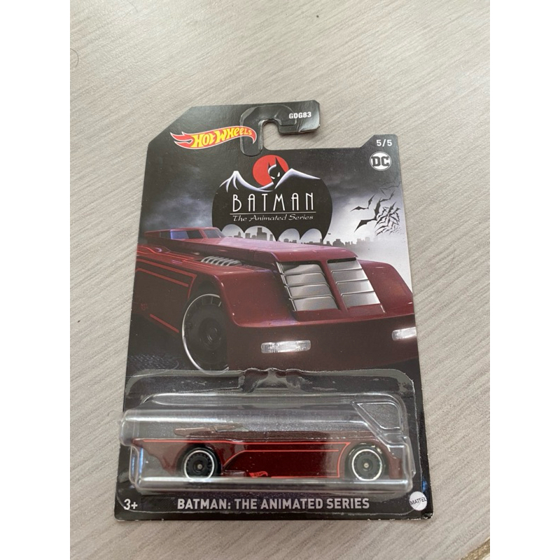 Hotwheels Batman Animated Series nứt blister