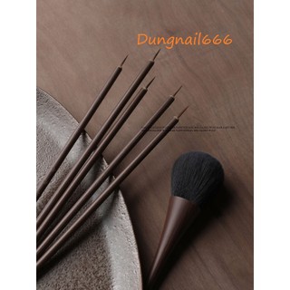 Cọ Thư Pháp vẽ màu nước, vân đá Nail