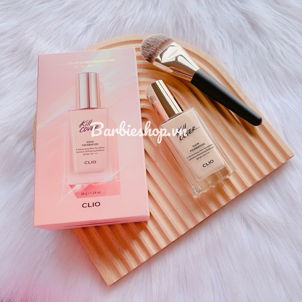 Kem Nền Clio Kill Cover Glow - New Matte Foundation 38g