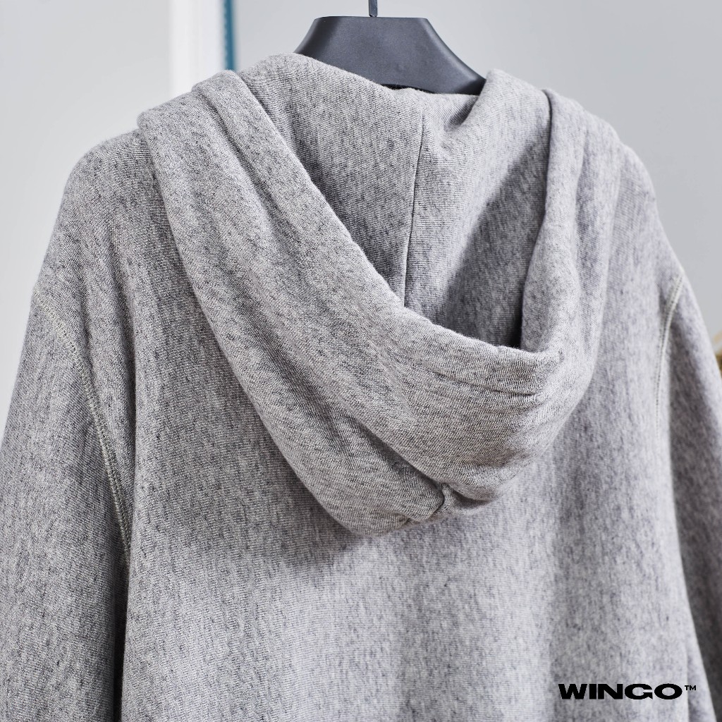 Áo Hoodie chính hãng Champion Sun-Faded Full Zip Hoodie in Antique Grey Mix