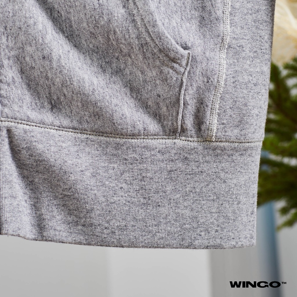 Áo Hoodie chính hãng Champion Sun-Faded Full Zip Hoodie in Antique Grey Mix