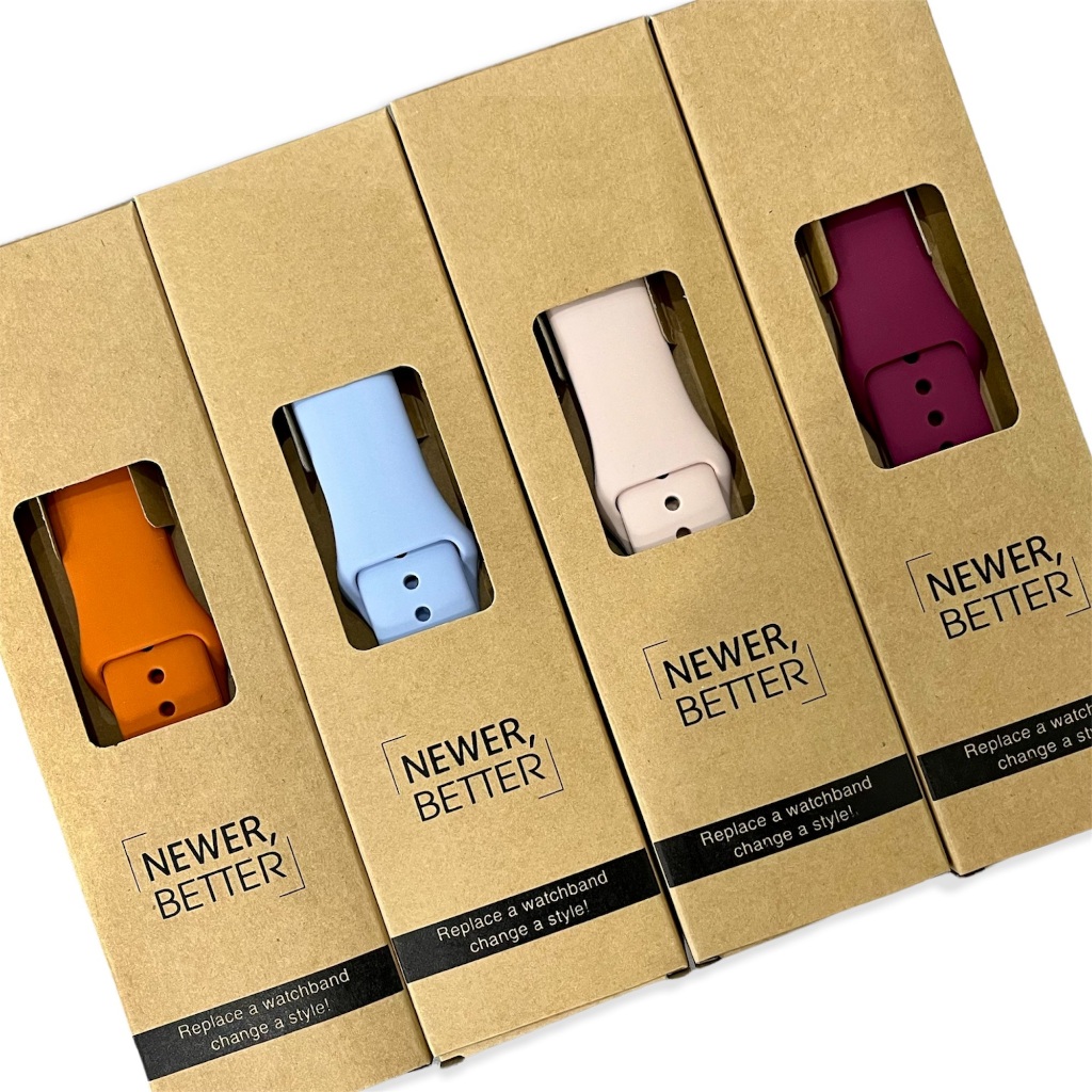 Dây đeo silicon loại ngắn cho đồng hồ iwatch 49mm 45mm 44mm 42mm 41mm 40mm 38mm