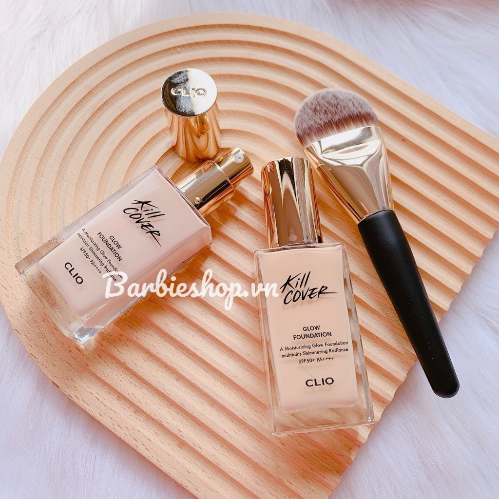 Kem Nền Clio Kill Cover Glow - New Matte Foundation 38g