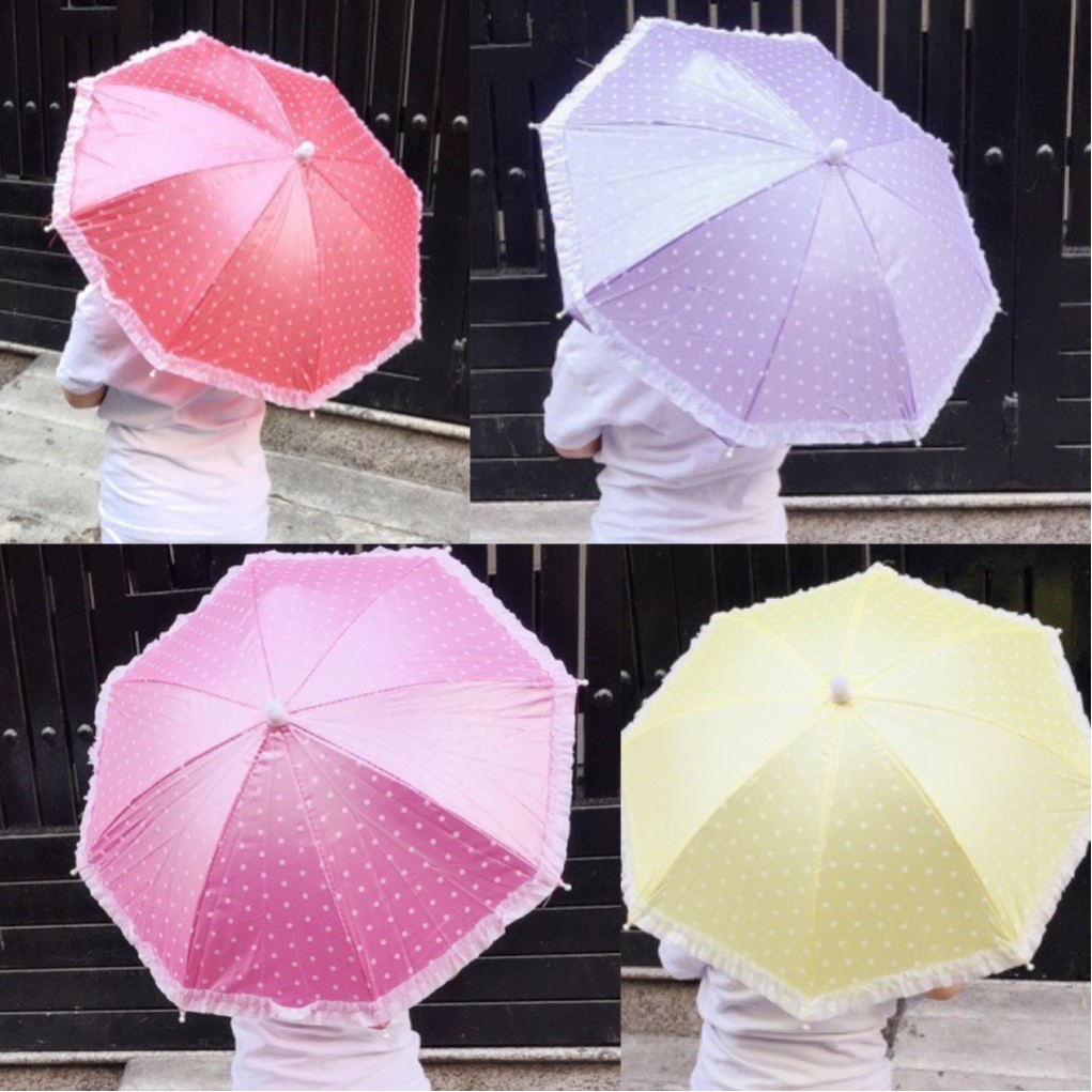 Ô dù cho bé họa tiết chấm bi đcho bé gái bé trai , trẻ em