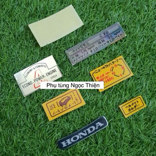 Tem thông số Cup 50, 70 Nhật