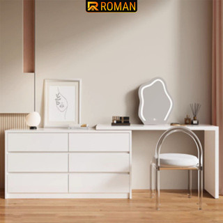 Bàn làm việc kết hợp tủ đồ cao cấp thương hiệu ROMAN - RO305