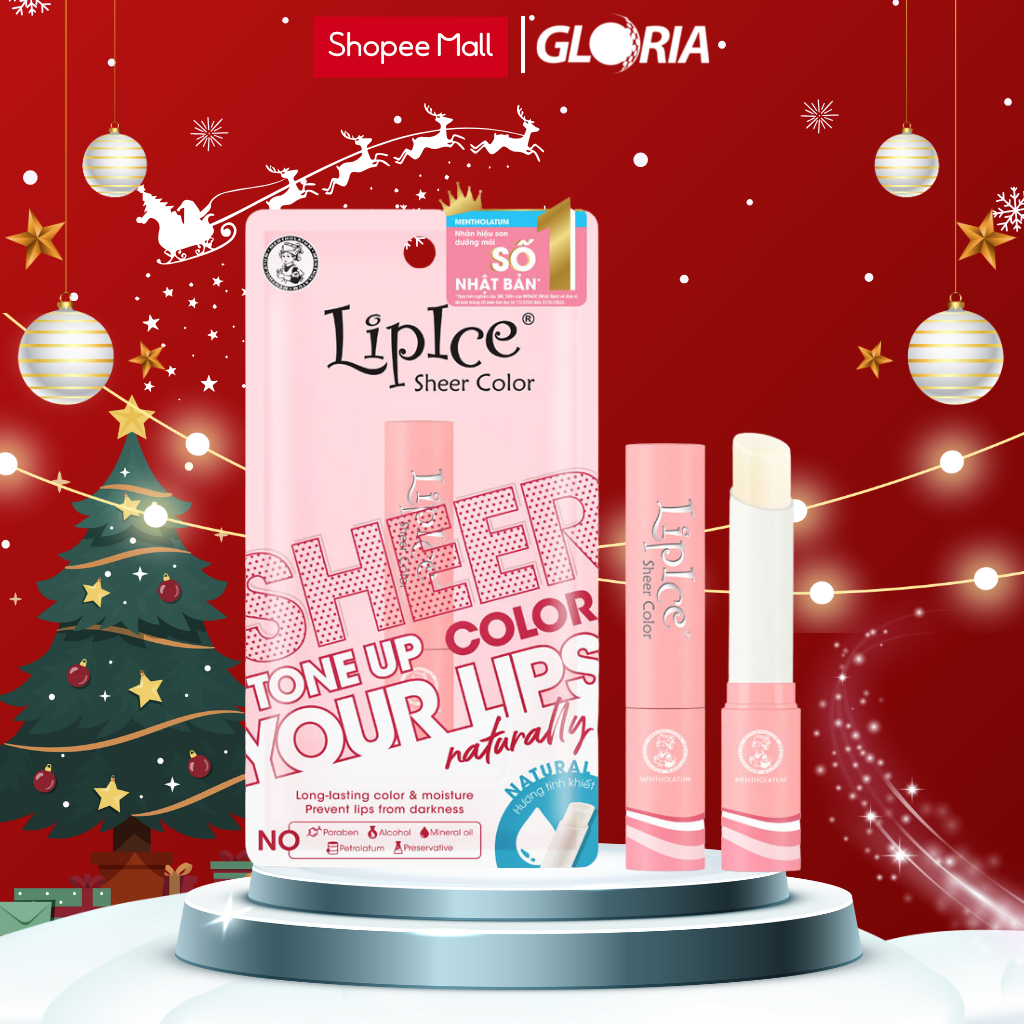 Son Dưỡng Hiệu Chỉnh Sắc Môi Hồng Tự Nhiên Lipice Sheer Color 2.4g