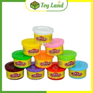 Đất sét nặn 6 màu vui nhộn có khuôn colour dough đất nặn thủ công mỹ thuật đồ chơi trẻ em sáng tạo khéo tay có mùi thơm