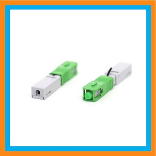 10 Đầu nối quang Fast Connector SC/APC AJW (Loại đuôi gập)