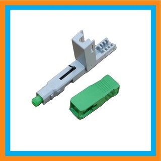 10 Đầu nối quang Fast Connector SC/APC AJW (Loại đuôi gập)