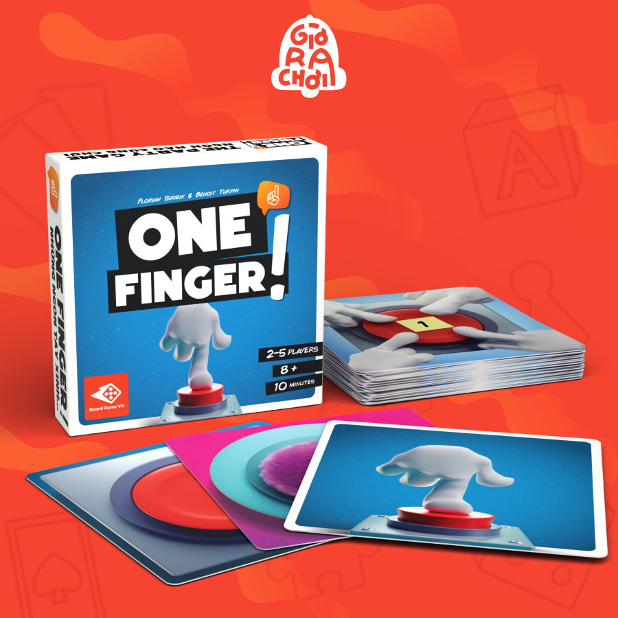 One finger| Boardgame siêu vui thách thức tín hiệu vũ trụ