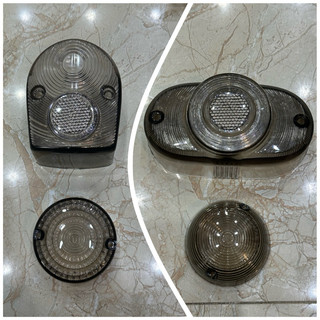 Nắp chụp đèn xi nhan, hậu khói/ cam cup 81 cũ, 67, 80