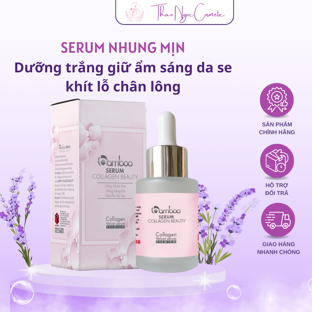 Serum Trắng Da Mờ Nám 7in1 Chuyên Sâu Bamboo Giảm Thâm Nám Tàn Nhang B11 20ml