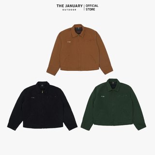 Áo jacket form boxy lót dạ bên trong mountain work jacket