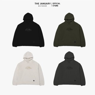 Áo hoodie form suông có dây rút bo gấu áo TJO TJO3SP6