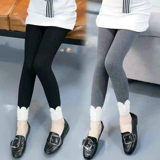 Quần legging bé gái, quần legging len hàng QCCC đính ngọc xịn xò cho bé 13-28kg