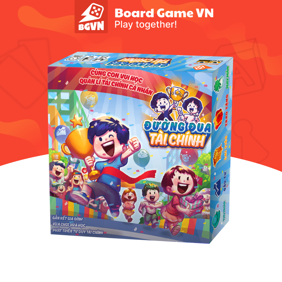 Đường Đua Tài Chính - Trò chơi giáo dục tài chính cho bé - Board Game VN