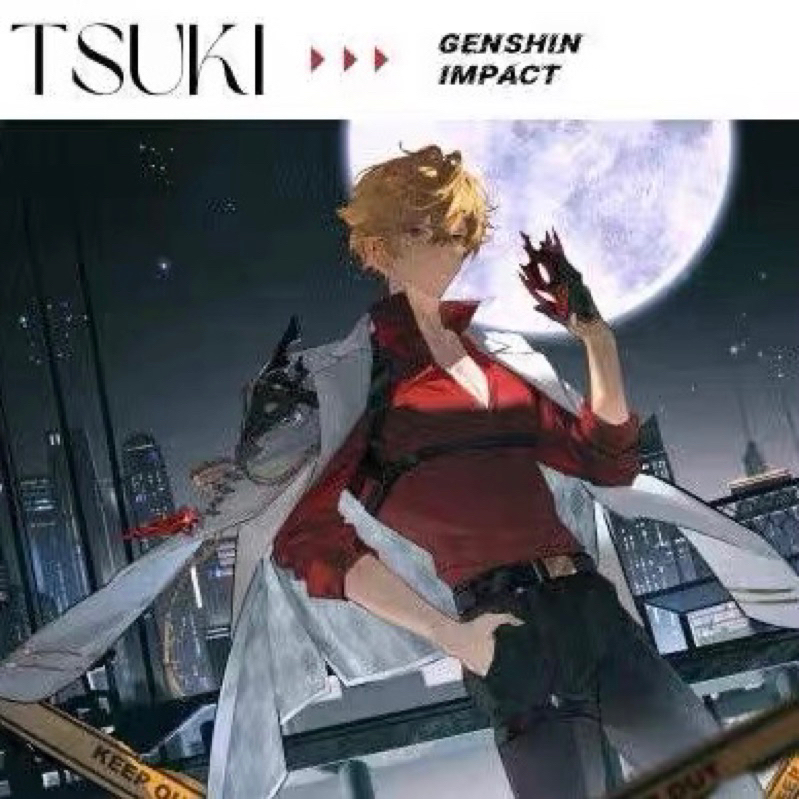 Card bo góc pola Genshin Impact Childe Stuki hàng artist có bản quyền