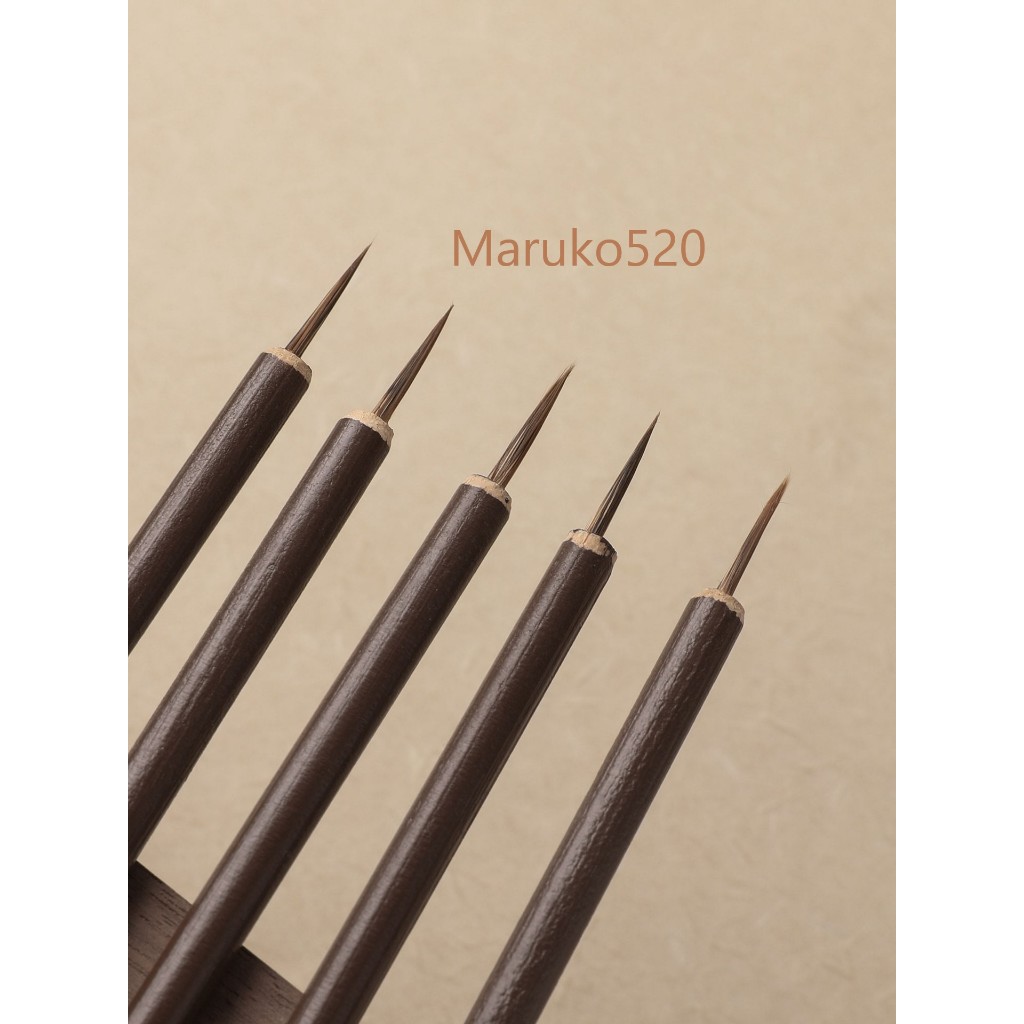Cọ Thư Pháp vẽ màu nước, vân đá Nail