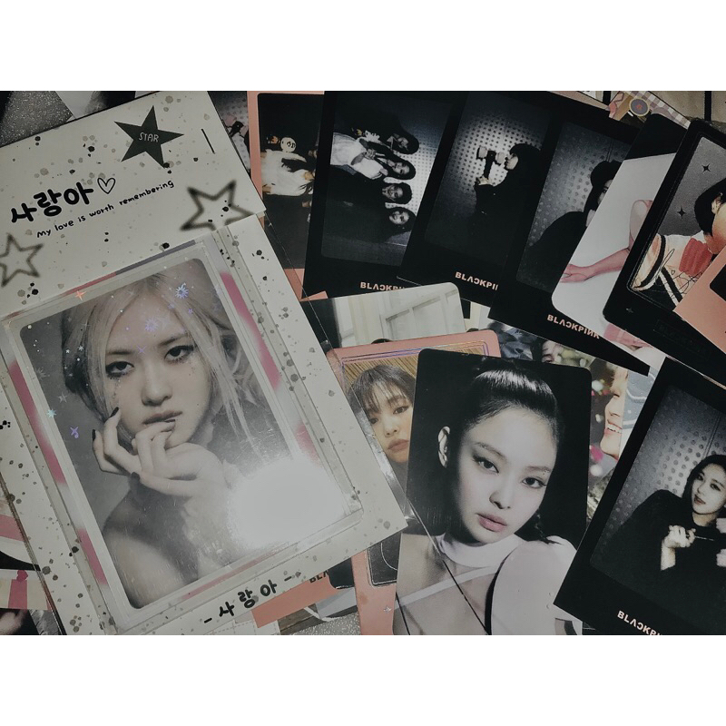 Card Official Rosé Blackpink