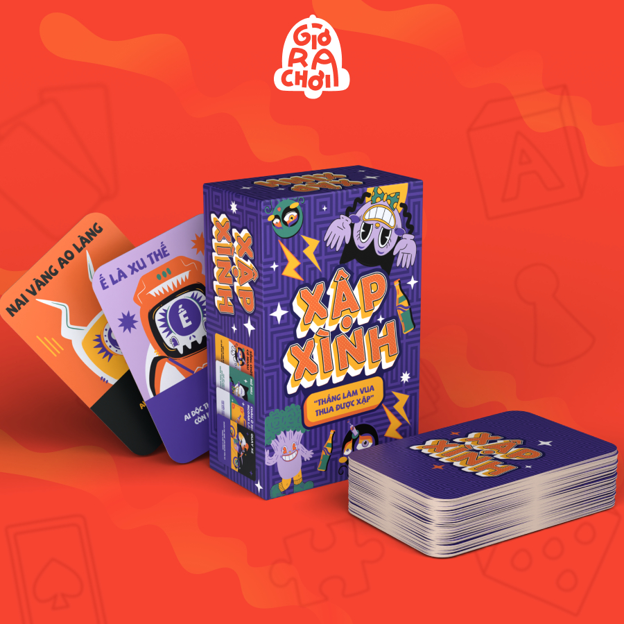 Giờ Ra Chơi| XẬP XÌNH - Quẩy tới bến | Drinking game, board game, game thẻ bài | Boardgamevn