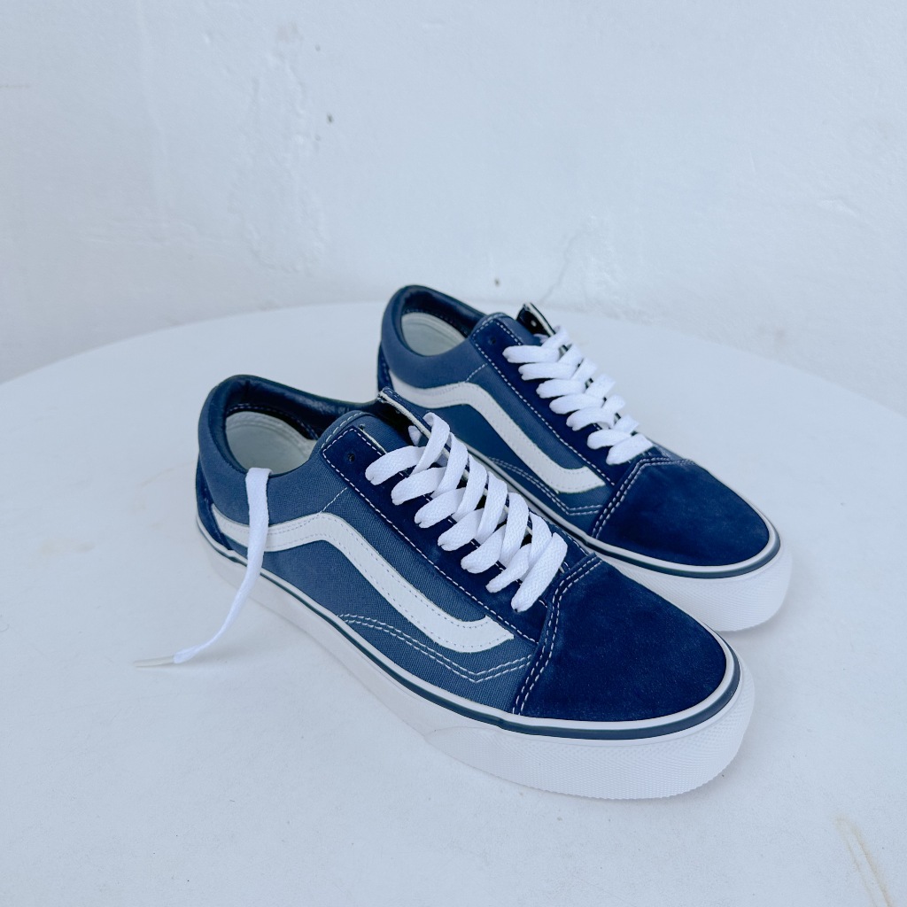 Giày vans old green navi toàn phần Giày chính hãng