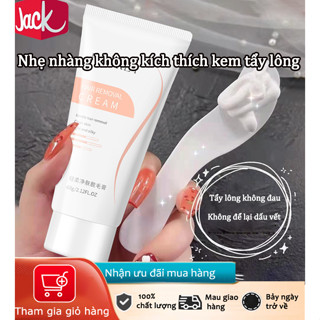 Jack Nhẹ nhàng không kích thích kem tẩy lông, tẩy lông sạch, không để lại rễ