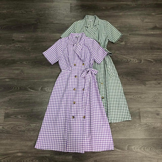 [VANA SHOP] ĐẦM CARO CÔNG SỞ
