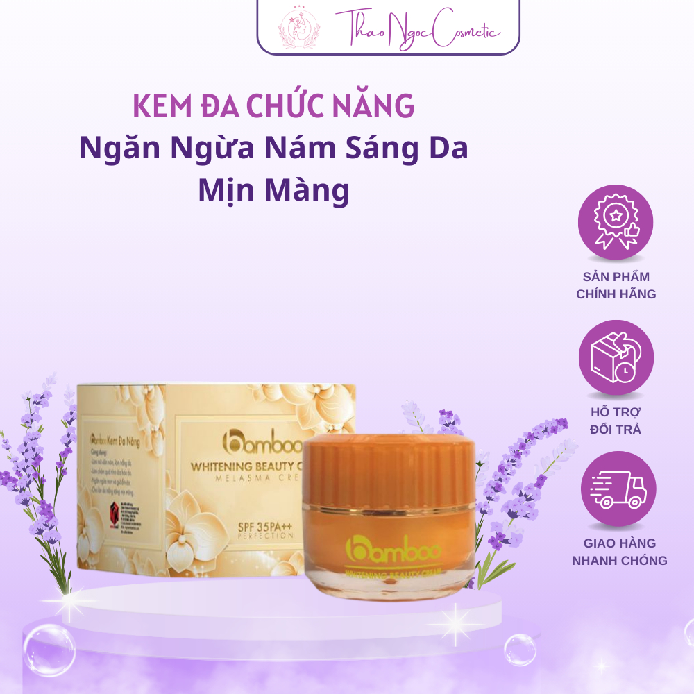 Kem Đa Chức Năng Ngăn Ngừa Nám Sáng Da Mịn Màng Bamboo B69 12g