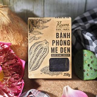 Rụm - bánh phồng mè đen