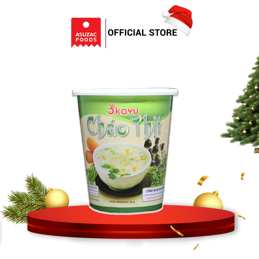 Cháo thịt Asuzac ăn liền ly 36g