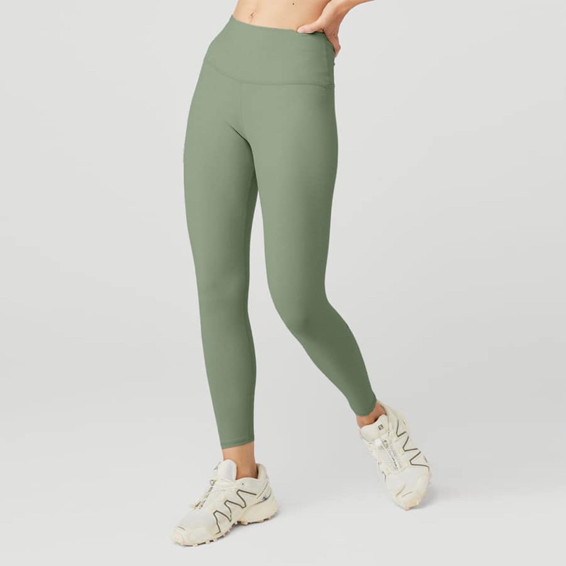 Quần dài cạp cao tập Yoga, Gym Legging vải cao cấp Just Feel Free H23