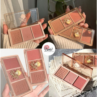 Bảng phấn má 3 ô Hold Live Secret Garden siêu dễ thương