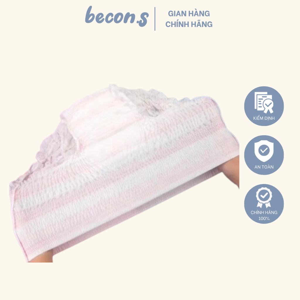 Băng Vệ Sinh Quần Siêu Thấm Hút MIOBUSS Co Giãn Thoải Mái Cho Mẹ Đi Sinh, Du Lịch (Set 10 Miếng) becon.s