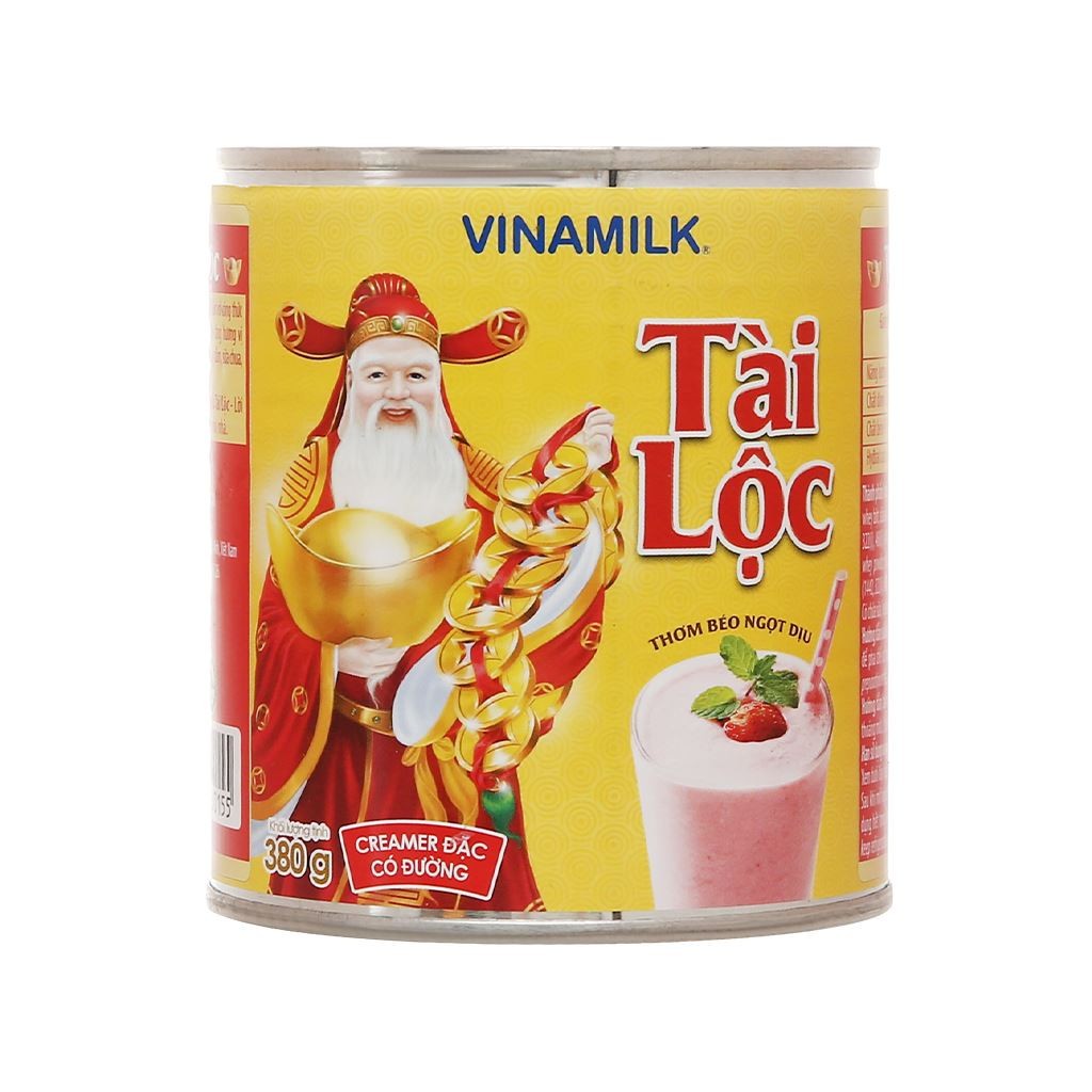 Sữa Đặc Có Đường Ngôi Sao Phương Nam 380g - Sữa Đặc Pha Chế Tài Lộc - Creamer Vinamilk