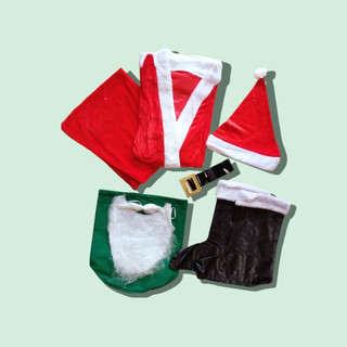 Bộ đồ noel ông già và bà già noel