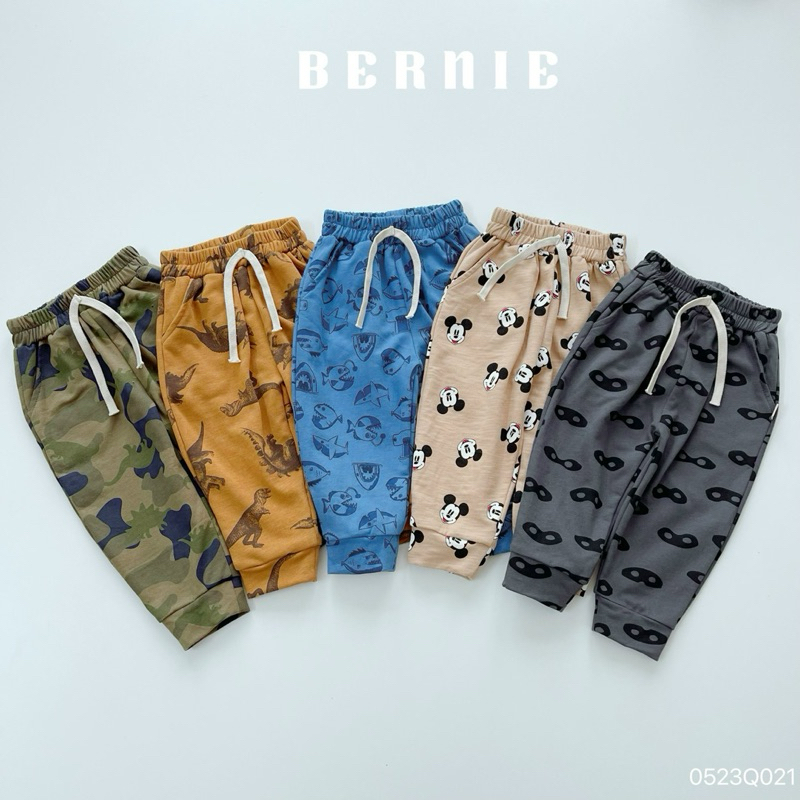 BERNIE - Quần nỉ da cá mềm cho bé trai