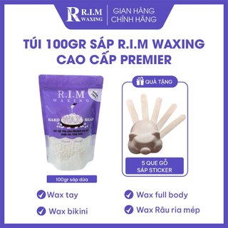 100gr Wax Beans Premier Nhập Khẩu Úc tặng kèm sáp sticker và  que gỗ
