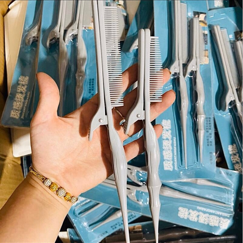 Lược uốn tóc lên trục nhanh( vỉ 2 cây)