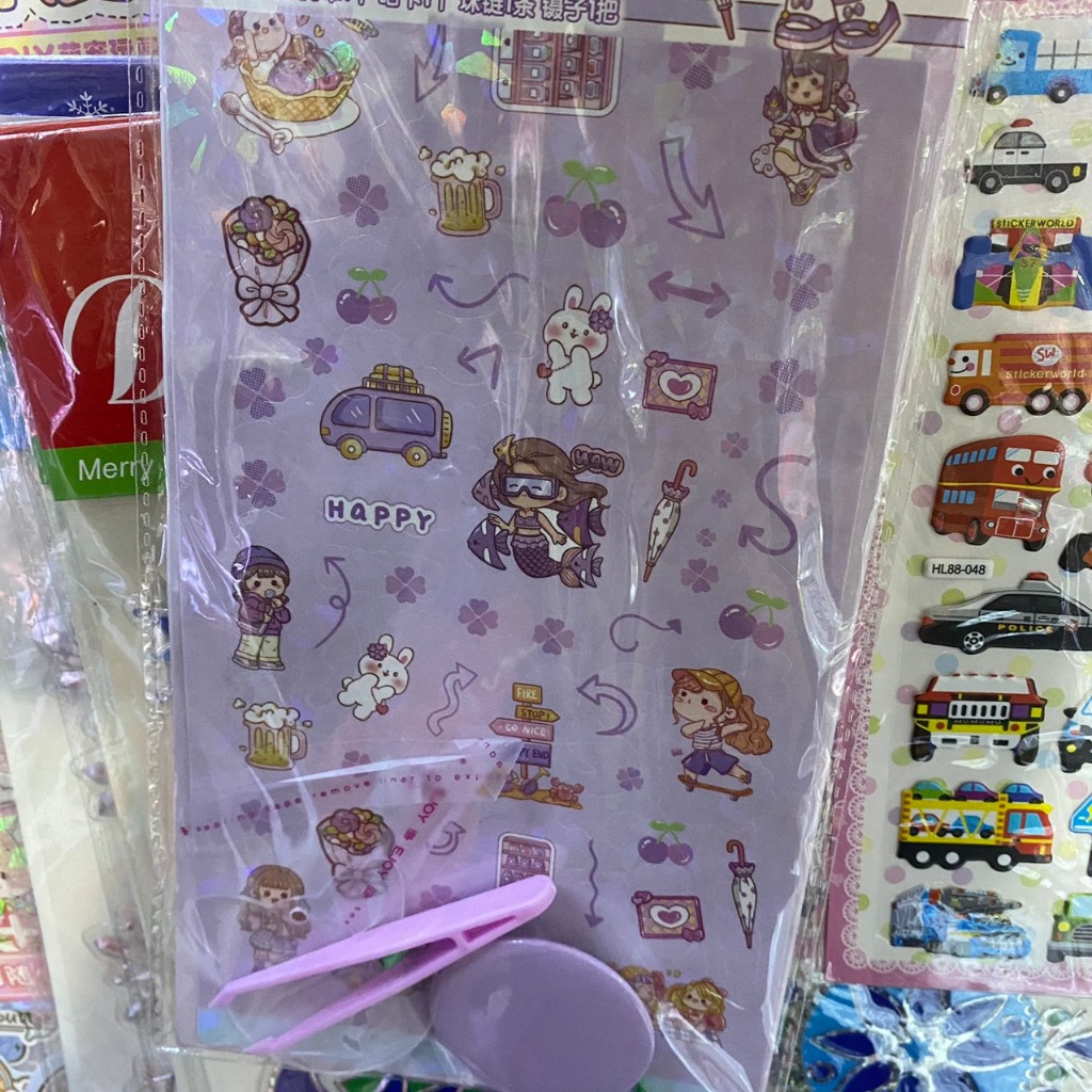 Sticker ku te nhiều mẫu