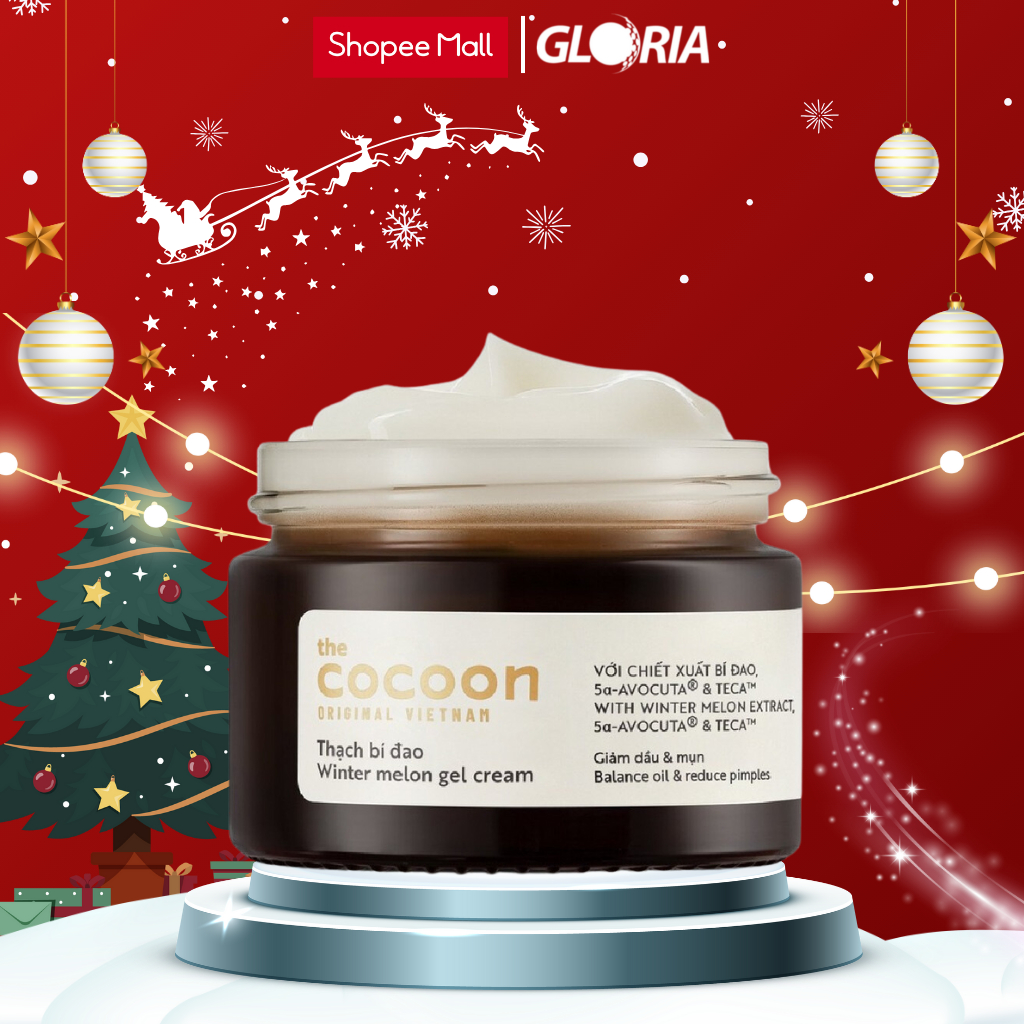 Thạch Bí Đao Cocoon Cấp Ẩm Và Ngừa Mụn 30ml
