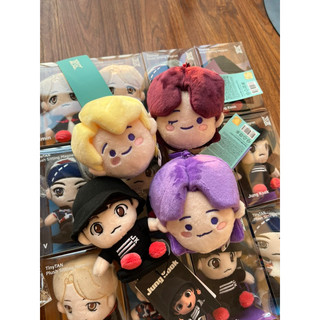 Face Keyring BTS Official - Móc khóa bông BTS