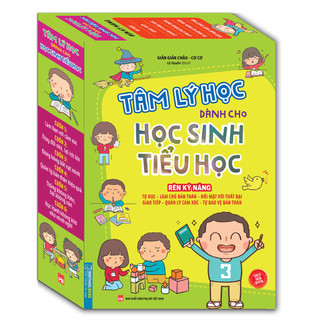 Sách - Combo hộp Tâm lý học dành cho học sinh tiểu học