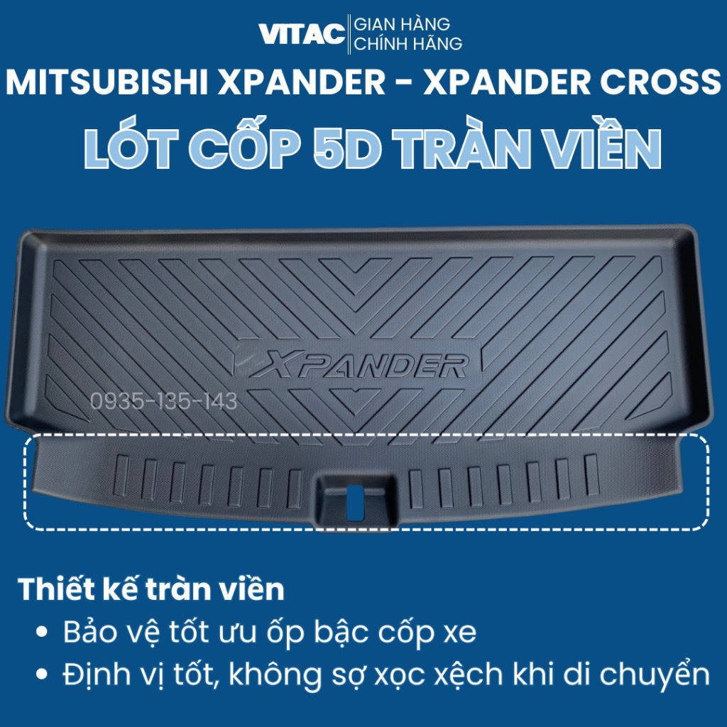 Thảm lót cốp tràn viền Xpander - Xpander cross 2018-2023