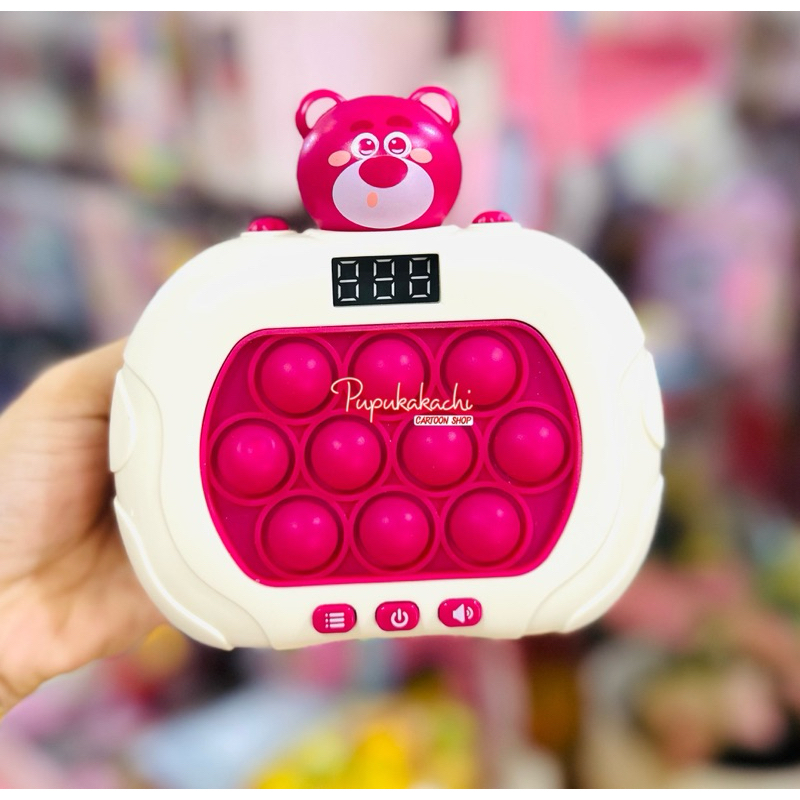 Máy Game Pop It Thế Hệ Mới Bấm Nhạy Có Màn Hình Nhiều Mẫu Cute