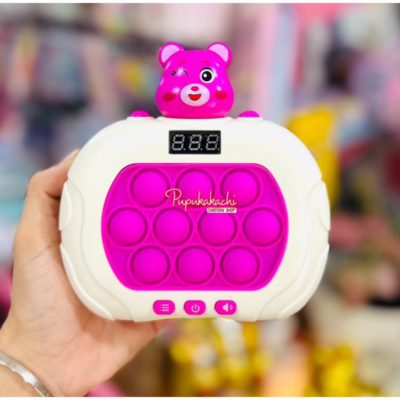 Máy Game Pop It Thế Hệ Mới Bấm Nhạy Có Màn Hình Nhiều Mẫu Cute