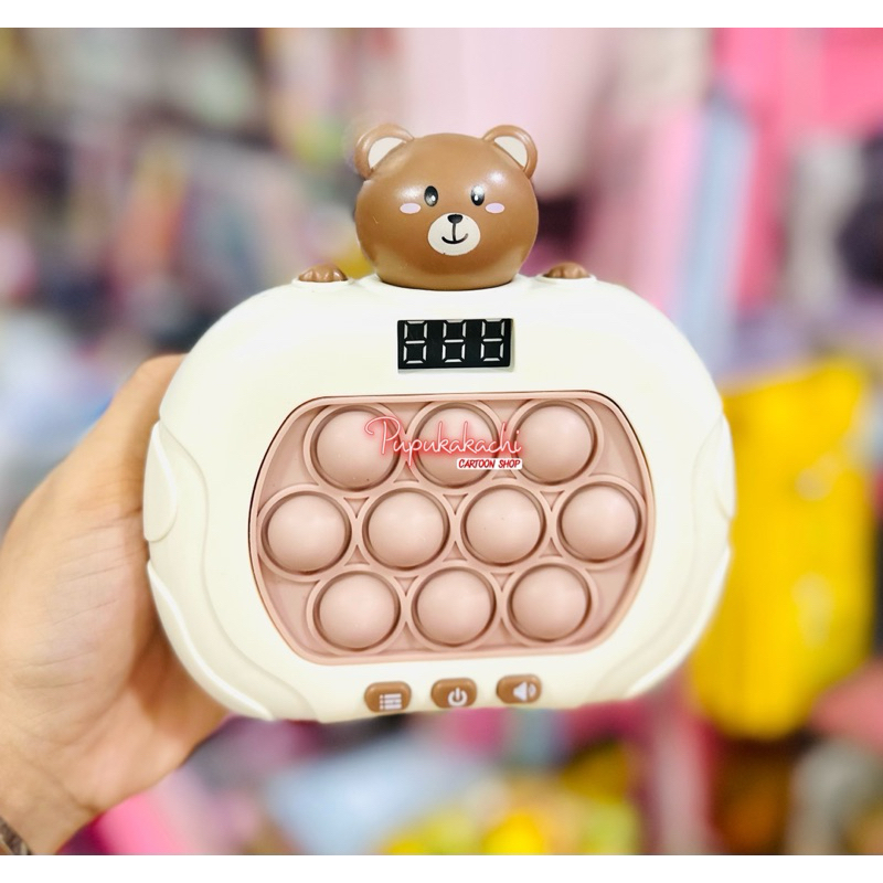 Máy Game Pop It Thế Hệ Mới Bấm Nhạy Có Màn Hình Nhiều Mẫu Cute