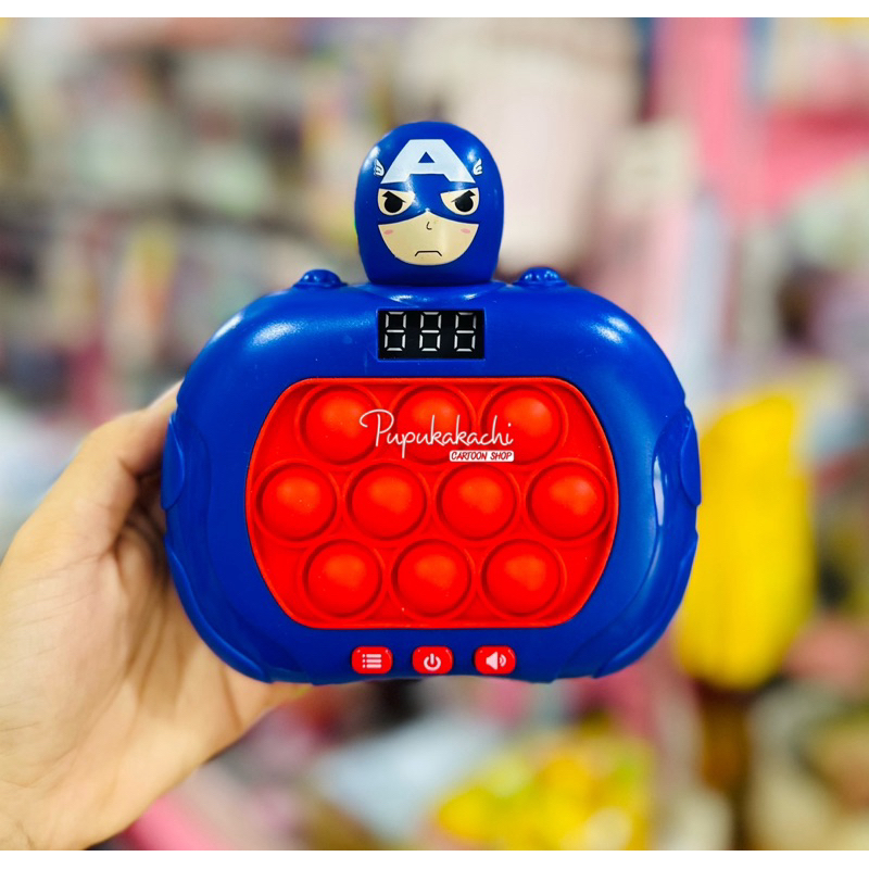 Máy Game Pop It Thế Hệ Mới Bấm Nhạy Có Màn Hình Nhiều Mẫu Cute