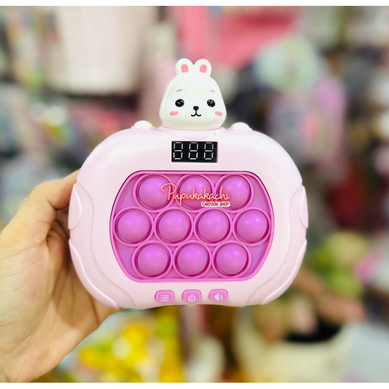Máy Game Pop It Thế Hệ Mới Bấm Nhạy Có Màn Hình Nhiều Mẫu Cute
